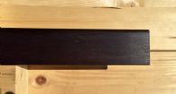 BATTISCOPA ROVERE VERNICIATO WENGE'