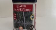 LINEABLU SAYERLACK - SMALTO LEGNO / FERRO AD ACQUA MARRONE