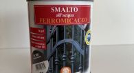 LINEABLU - SMALTO FERROMICACEO GRIGIO AD ACQUA 0,75 l